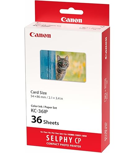 Amazon.co.jp: Canonカラーインクと用紙セットIncludes kp-108in合計6